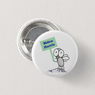 Pence Fly for Biden Harris Button