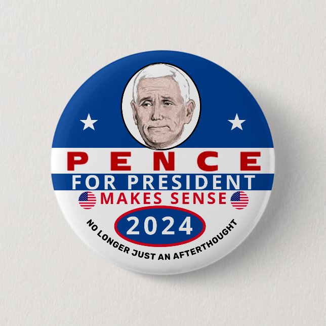 Pence for President 2024 Button (Front)