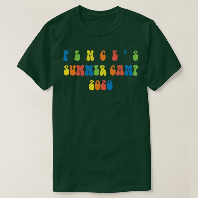Pence Summer Camp T-Shirt (Design Front)