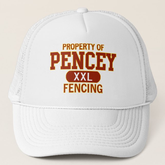 Pencey Fencing Jersey Trucker Hat (Front)