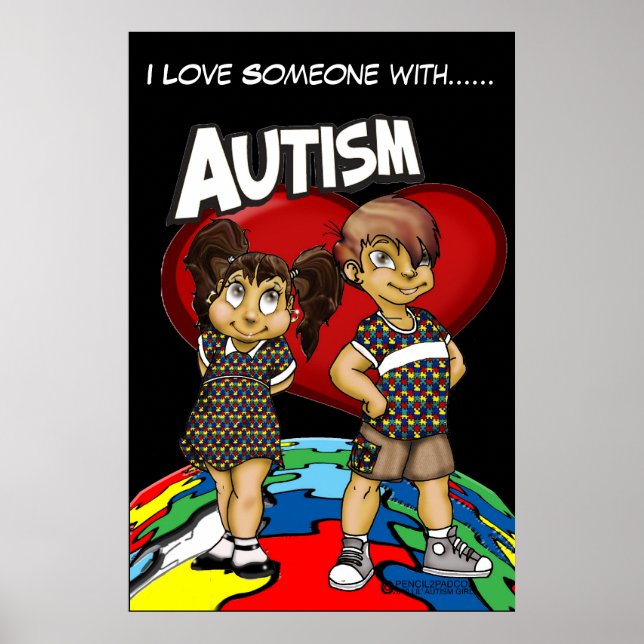 Pencil 2 Pad Co. - Autism Poster (Front)