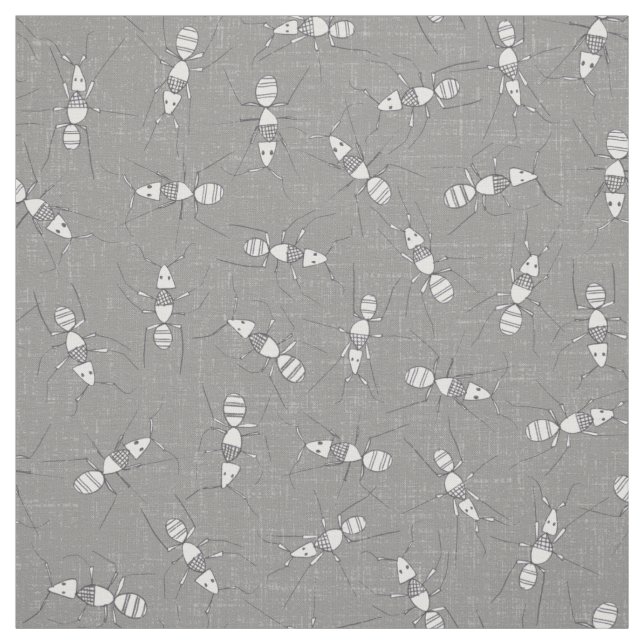 pencil ants fabric (Swatch)