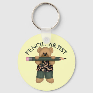 Pencil Artist Keychain