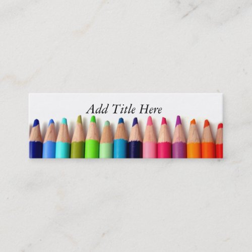 Pencil Business Card