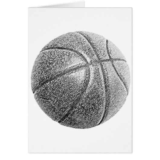Pencil Effect Basketball Cards (Front)