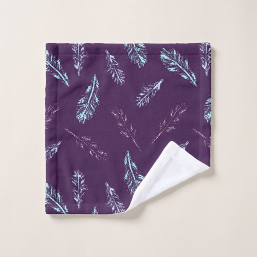 Pencil Feathers Wash Cloth
