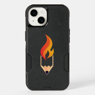 pencil flame iphone case