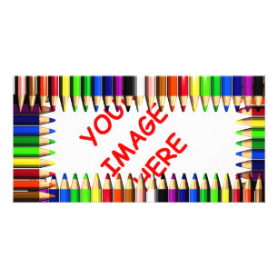 pencil frame card
