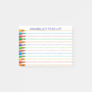 Pencil Lines To Do List Personalize Notepad