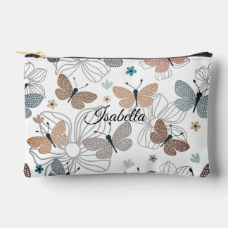 Pencil Makeup Beautiful Butterfly Accessory Pouch