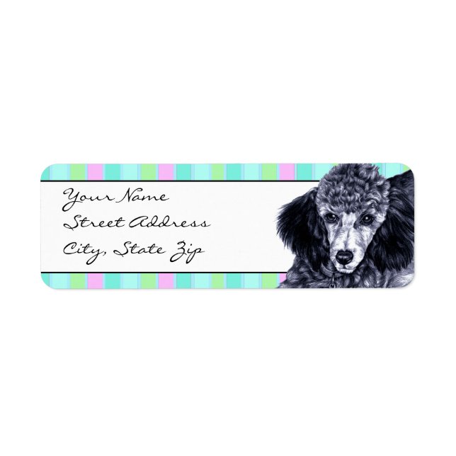 Pencil Poodle Label (Front)
