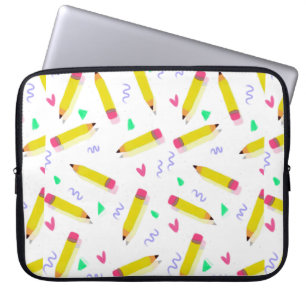 Pencil Preschool Art Teacher Good End of Year Teac Laptop Sleeve