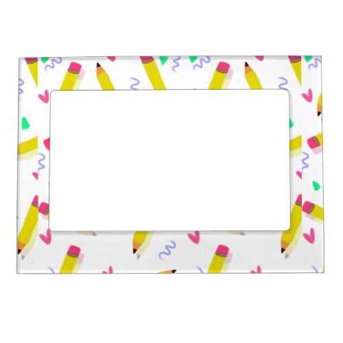 Pencil Preschool Art Teacher Good End of Year Teac Magnetic Frame