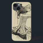 Pencil Sketch of Two Men Playing Pool iPhone 13 Case<br><div class="desc">An astonishingly detailed pencil sketch of two men playing pool together. The taller gentleman sits with a bemused look on his face as high vertically challenged friend stands on the tips of his toes to take a cue shot. Funny, and handsomely drawn, this would make a great addition to your...</div>