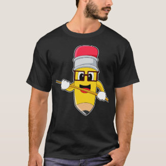Pencil Teacher Pointer T-Shirt