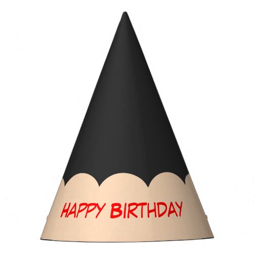 Pencil Tip Graphic Birthday Party Hat