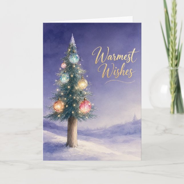 Pencil Tree Card (Front)