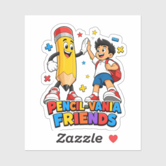 Pencil-Vania Mates: Youth Buddy Fun Sticker