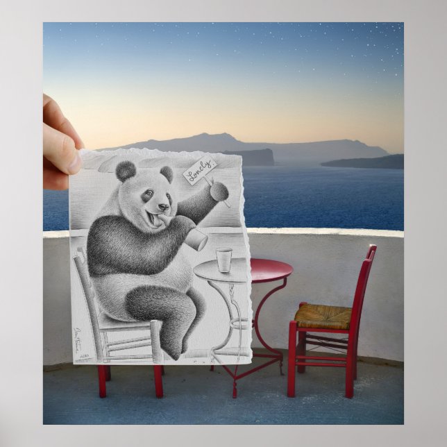 Pencil Vs Camera - Lonely Poster (Front)