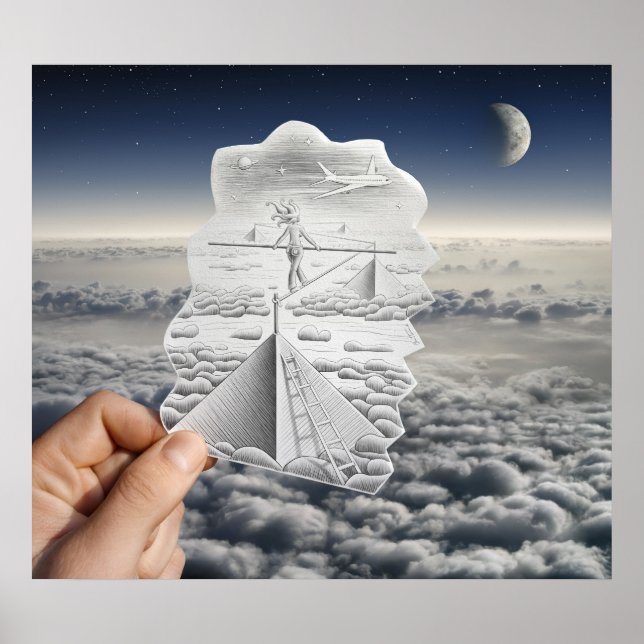 Pencil Vs Camera - Tightrope Walker Poster (Front)