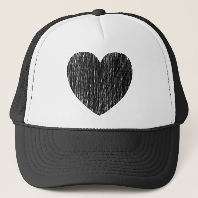 Pencilled in - Black Trucker Hat (Front)