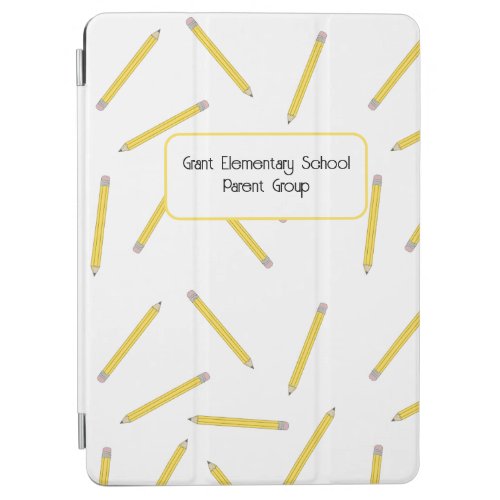 Pencils Down Custom School Supplies iPad Air Cover