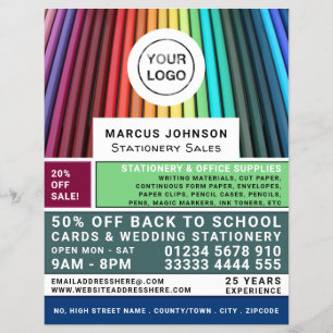 Pencils, Stationery & Office Supplies, Stationer Flyer