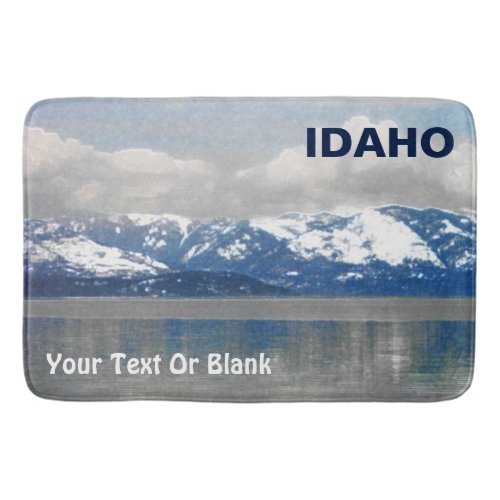 Pend Oreille In Winter Bathroom Mat