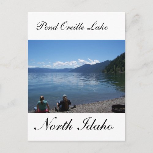 Pend Oreille Lake North Idaho Postcard