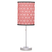 Pendant Lamp - Hexagon and Bars (red) (Front)