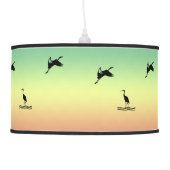 Pendant Lamp - Seabirds at Sunrise (Left)