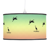 Pendant Lamp - Seabirds at Sunrise (Right)