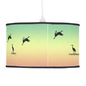 Pendant Lamp - Seabirds at Sunrise (Back)