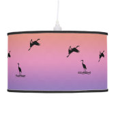 Pendant Lamp - Shore Birds at Twilight (Right)