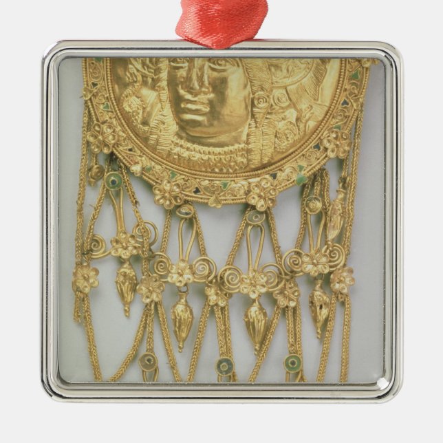 Pendant with the head of Athena Parthenos Metal Ornament (Front)