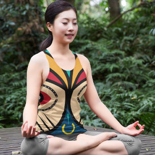 Pende tribal tank top