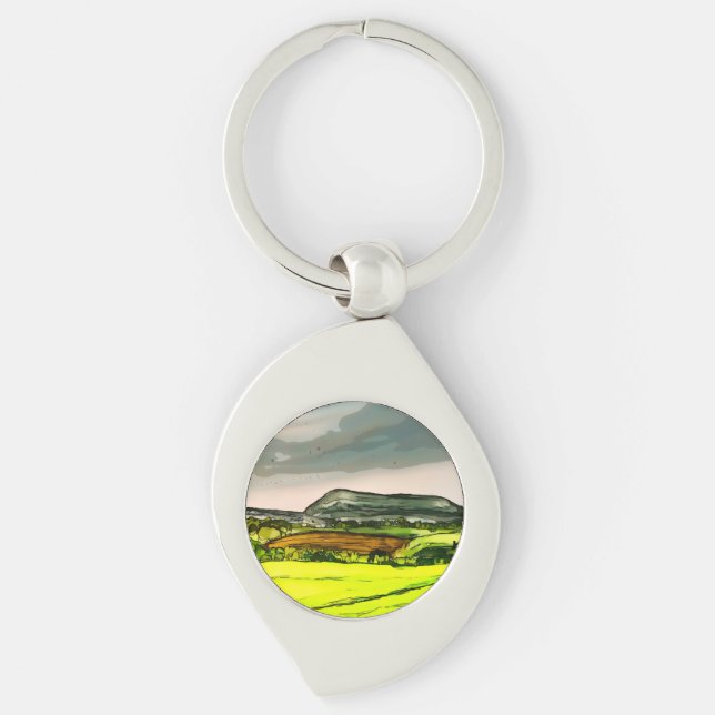 Pendle Hill Keychain (Front)