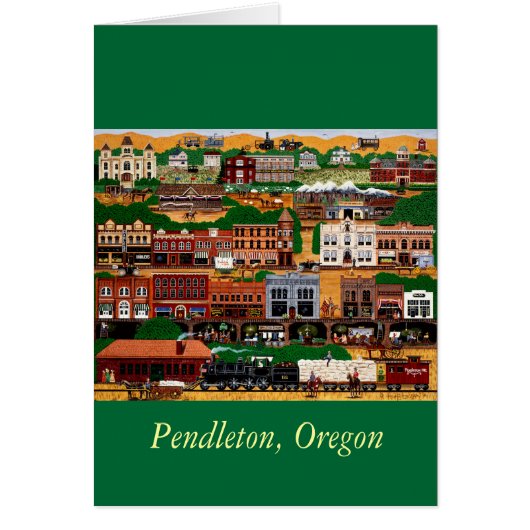 Pendleton ~ The Wild West Cards (Front)