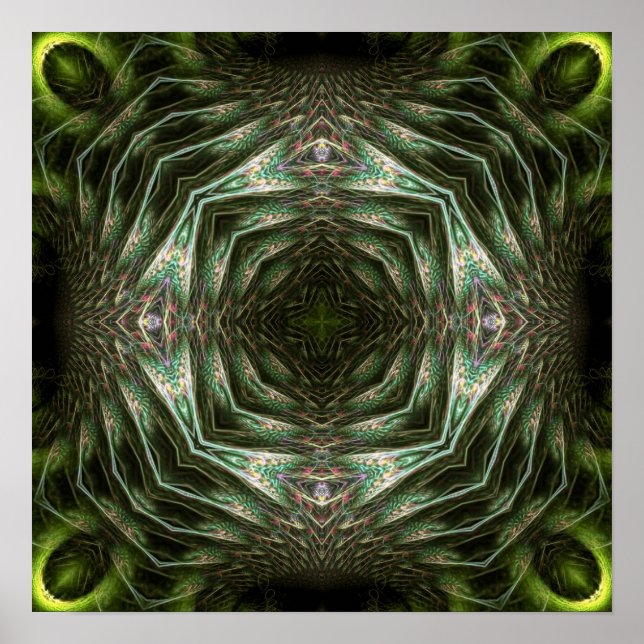 Pendragon Geometric Art Poster (Front)