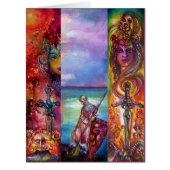 PENDRAGON Medieval Knights,Lake Sunset,Fantasy (Front)