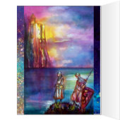 PENDRAGON Medieval Knights,Lake Sunset,Fantasy Cards (Inside (Left))