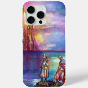 PENDRAGON Medieval Knights,Lake Sunset,Fantasy iPhone 15 Pro Max Case