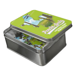 Peneda-gerês national park Portugal map Jigsaw Puzzle