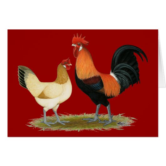 Penedesenca Chickens Cards (Front Horizontal)