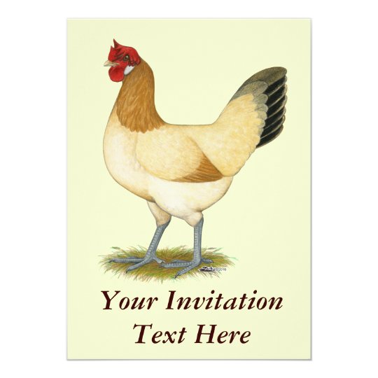 Penedesenca: Wheaten Hen Card