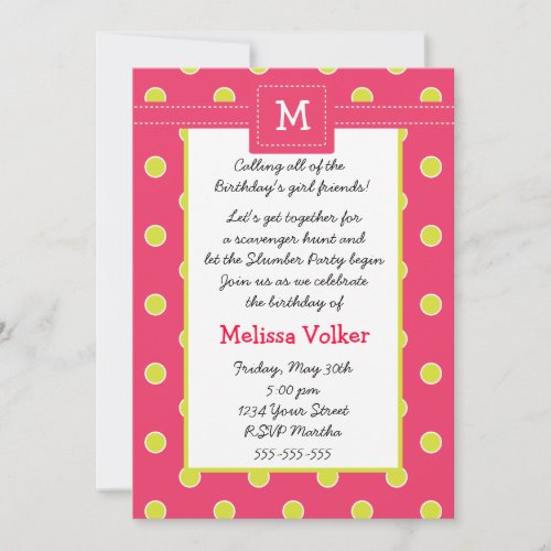 Penelope Invitation