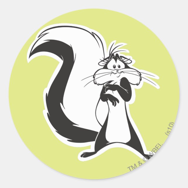 Penelope Scary Classic Round Sticker (Front)