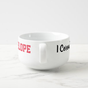 Penelope's Cerealsly Cereal Bowl! Soup Mug