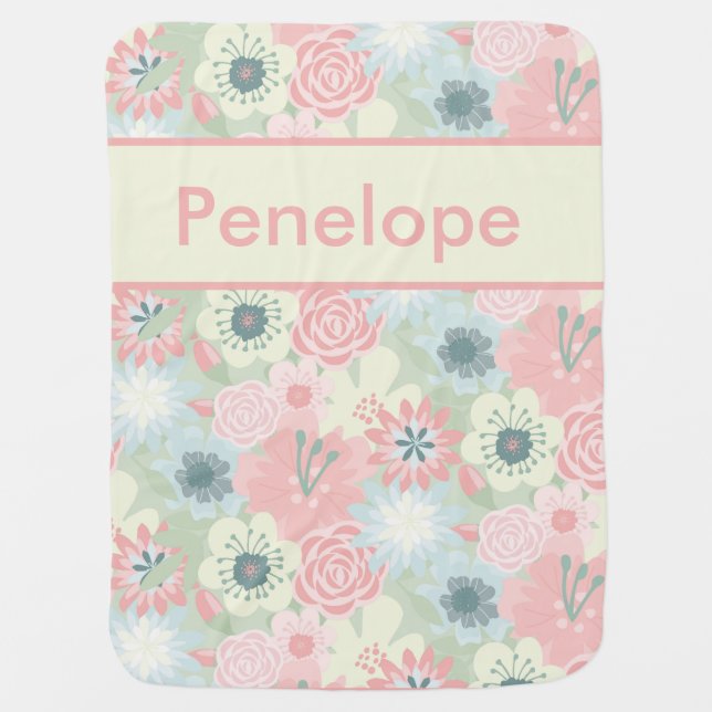 Penelope's Personalized Blanket (Front)