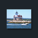 Penfield Reef Lighthouse, Connecticut Canvas Print<br><div class="desc">Penfield Reef Lighthouse, Bridgeport Connecticut Wrapped Canvas Print</div>